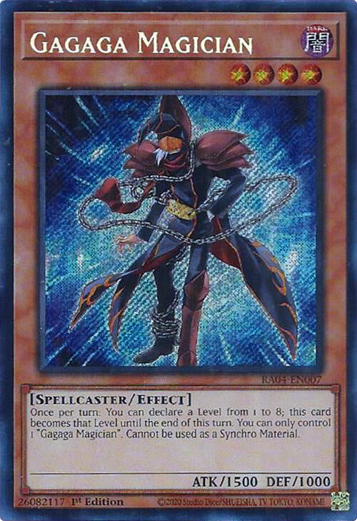 Gagaga Magician [RA04-EN007] Secret Rare | The CG Realm