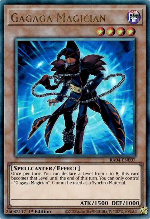 Gagaga Magician [RA04-EN007] Prismatic Ultimate Rare | The CG Realm