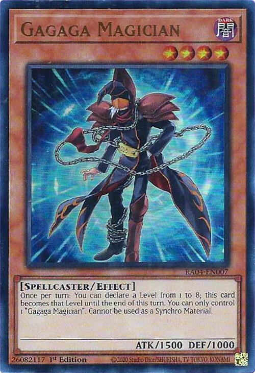 Gagaga Magician [RA04-EN007] Ultra Rare | The CG Realm
