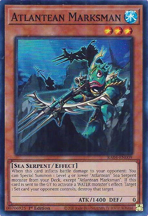Atlantean Marksman [RA04-EN009] Super Rare | The CG Realm