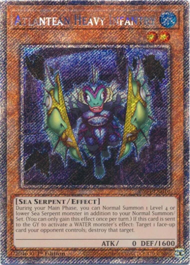 Atlantean Heavy Infantry [RA04-EN010] Platinum Secret Rare | The CG Realm