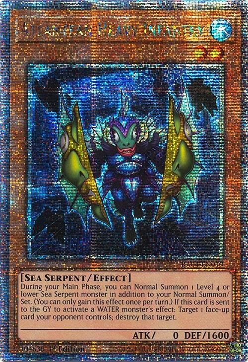 Atlantean Heavy Infantry [RA04-EN010] Quarter Century Secret Rare | The CG Realm