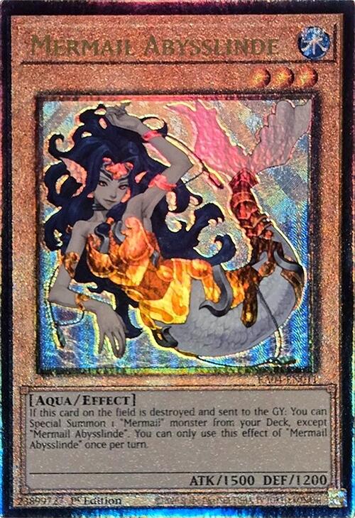 Mermail Abysslinde [RA04-EN011] Prismatic Ultimate Rare | The CG Realm