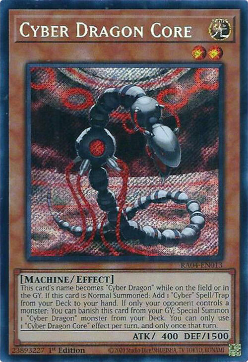 Cyber Dragon Core [RA04-EN013] Secret Rare | The CG Realm