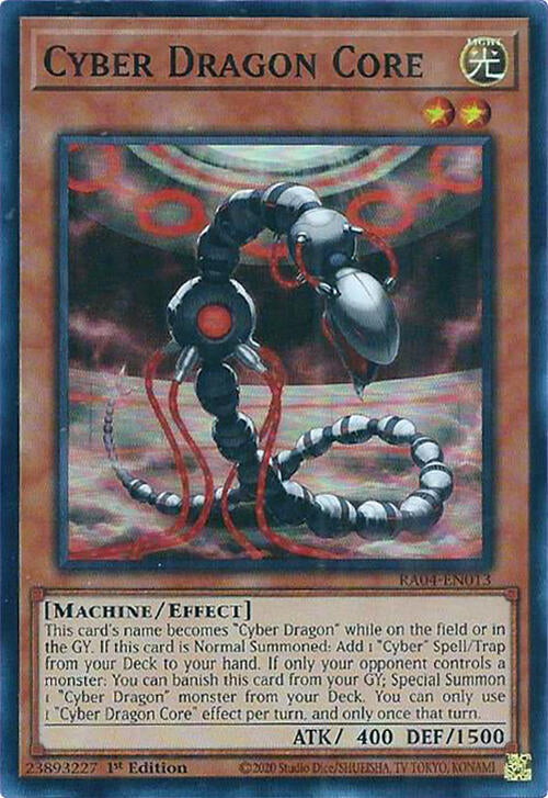 Cyber Dragon Core [RA04-EN013] Super Rare | The CG Realm