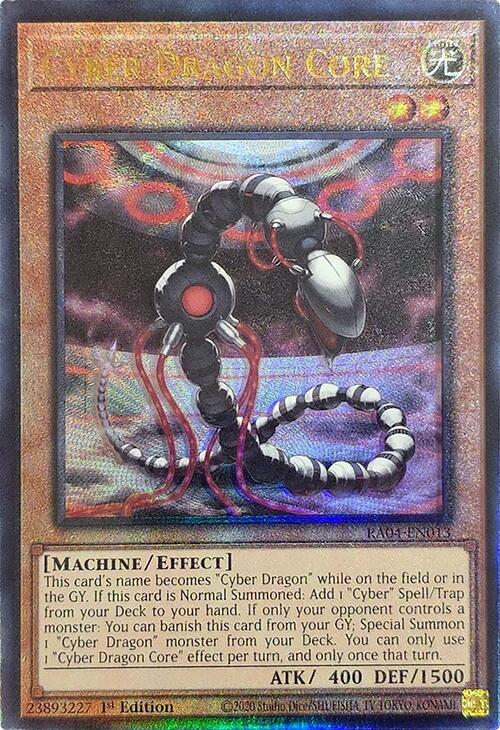 Cyber Dragon Core [RA04-EN013] Prismatic Ultimate Rare | The CG Realm