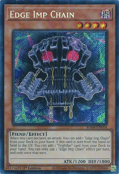 Edge Imp Chain [RA04-EN014] Secret Rare | The CG Realm