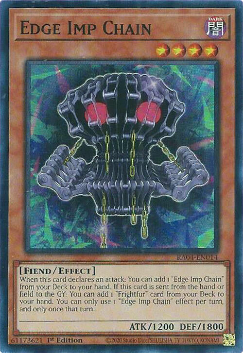Edge Imp Chain [RA04-EN014] Super Rare | The CG Realm