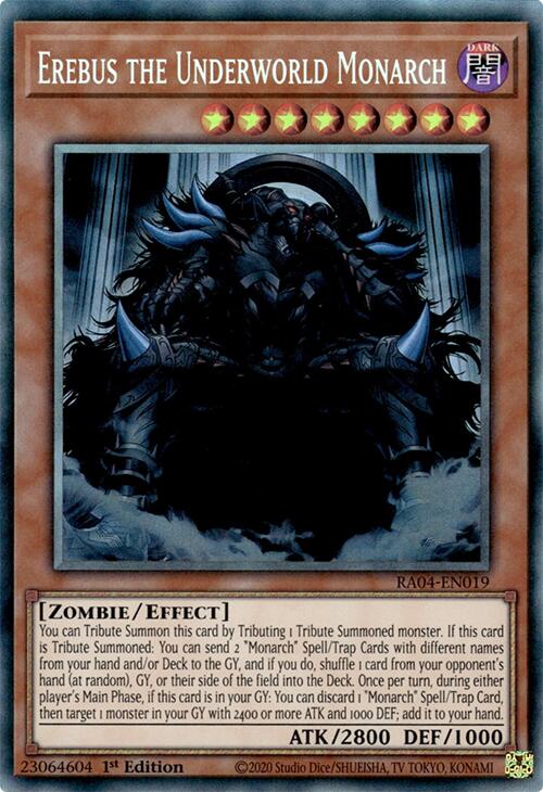 Erebus the Underworld Monarch [RA04-EN019] Prismatic Collector's Rare | The CG Realm