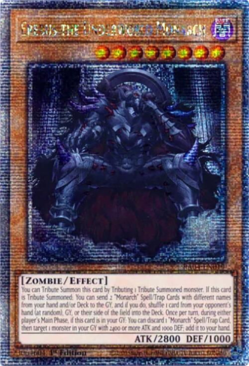 Erebus the Underworld Monarch [RA04-EN019] Quarter Century Secret Rare | The CG Realm