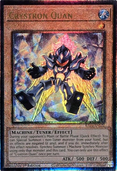 Crystron Quan [RA04-EN021] Prismatic Ultimate Rare | The CG Realm
