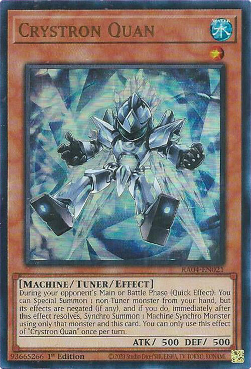 Crystron Quan [RA04-EN021] Ultra Rare | The CG Realm