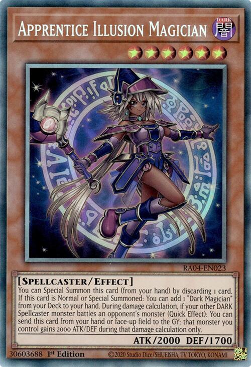 Apprentice Illusion Magician [RA04-EN023] Prismatic Collector's Rare | The CG Realm