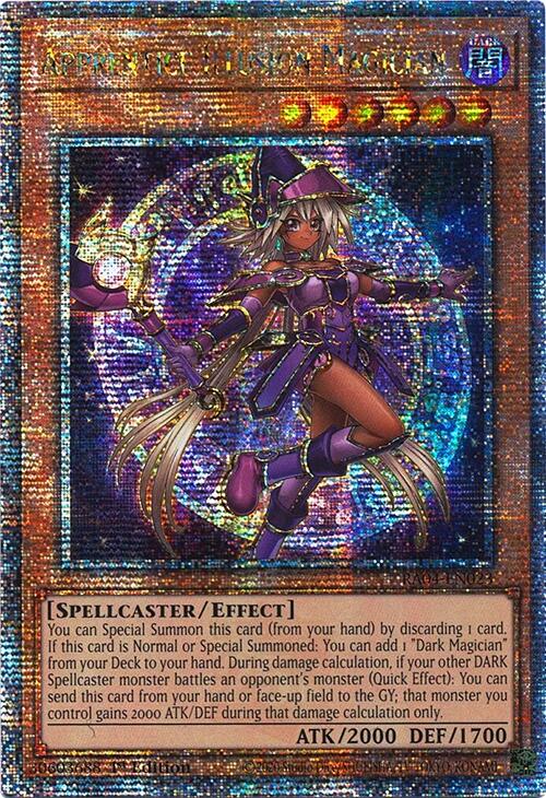 Apprentice Illusion Magician [RA04-EN023] Quarter Century Secret Rare | The CG Realm