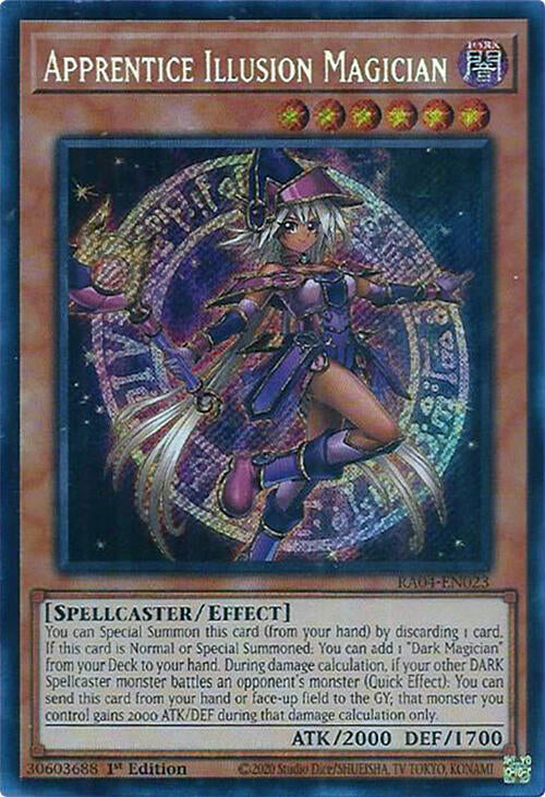 Apprentice Illusion Magician [RA04-EN023] Secret Rare | The CG Realm