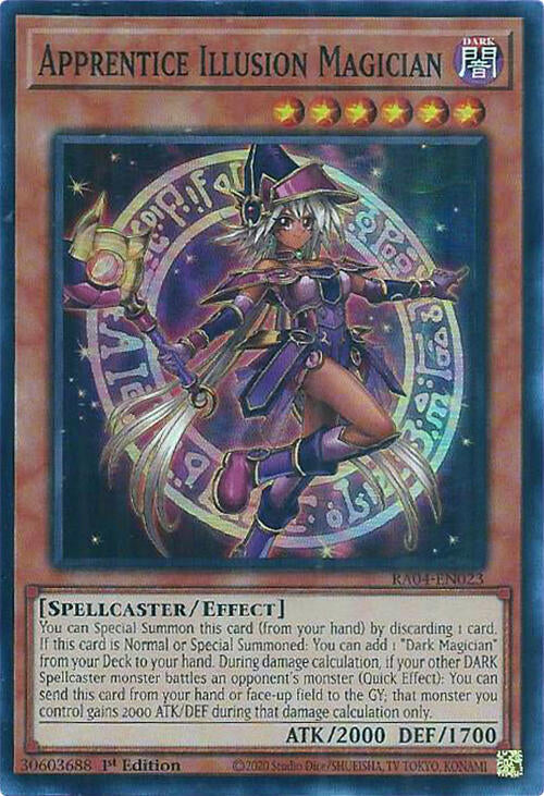 Apprentice Illusion Magician [RA04-EN023] Super Rare | The CG Realm