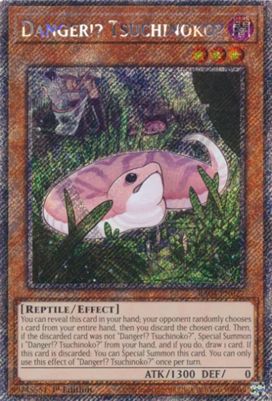 Danger!? Tsuchinoko? [RA04-EN027] Platinum Secret Rare | The CG Realm