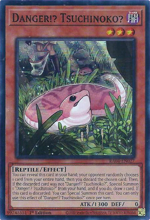 Danger!? Tsuchinoko? [RA04-EN027] Super Rare | The CG Realm