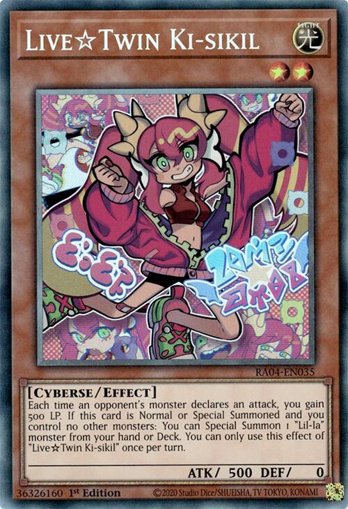 LiveTwin Ki-sikil [RA04-EN035] Prismatic Collector's Rare | The CG Realm