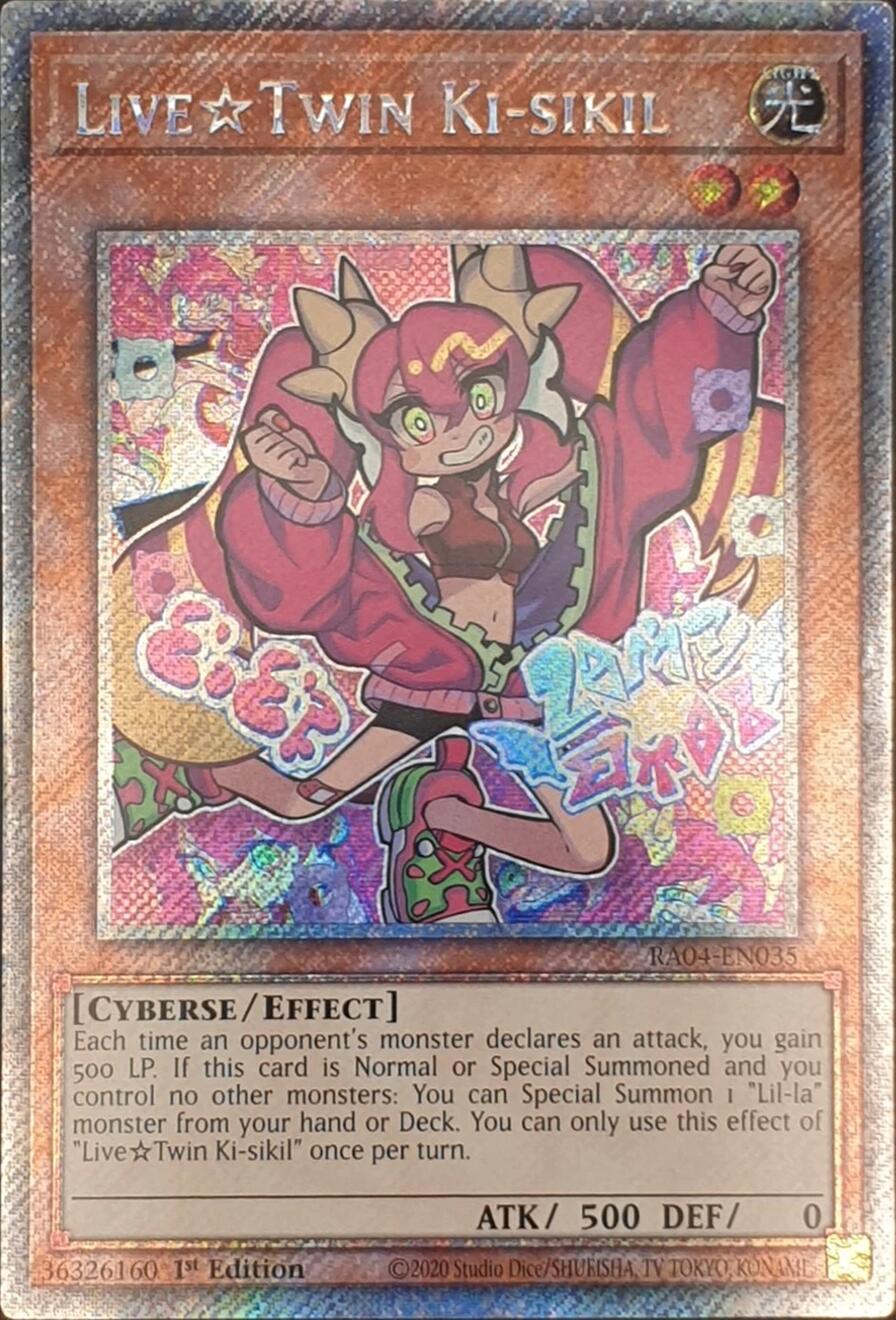 LiveTwin Ki-sikil [RA04-EN035] Platinum Secret Rare | The CG Realm