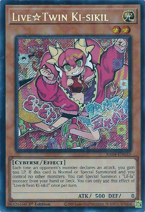 LiveTwin Ki-sikil [RA04-EN035] Secret Rare | The CG Realm