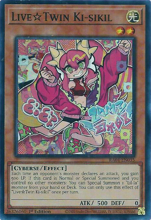 LiveTwin Ki-sikil [RA04-EN035] Super Rare | The CG Realm