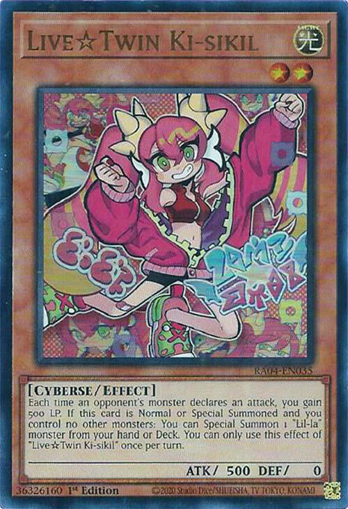 LiveTwin Ki-sikil [RA04-EN035] Ultra Rare | The CG Realm