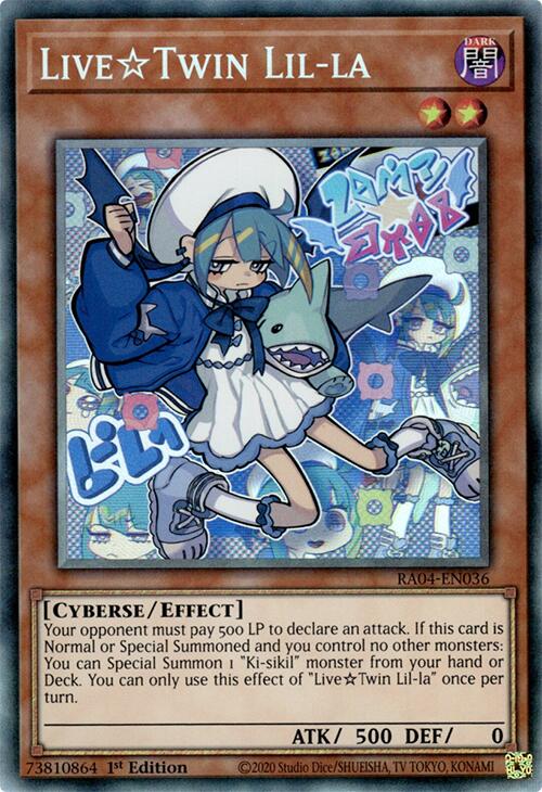 LiveTwin Lil-la [RA04-EN036] Prismatic Collector's Rare | The CG Realm