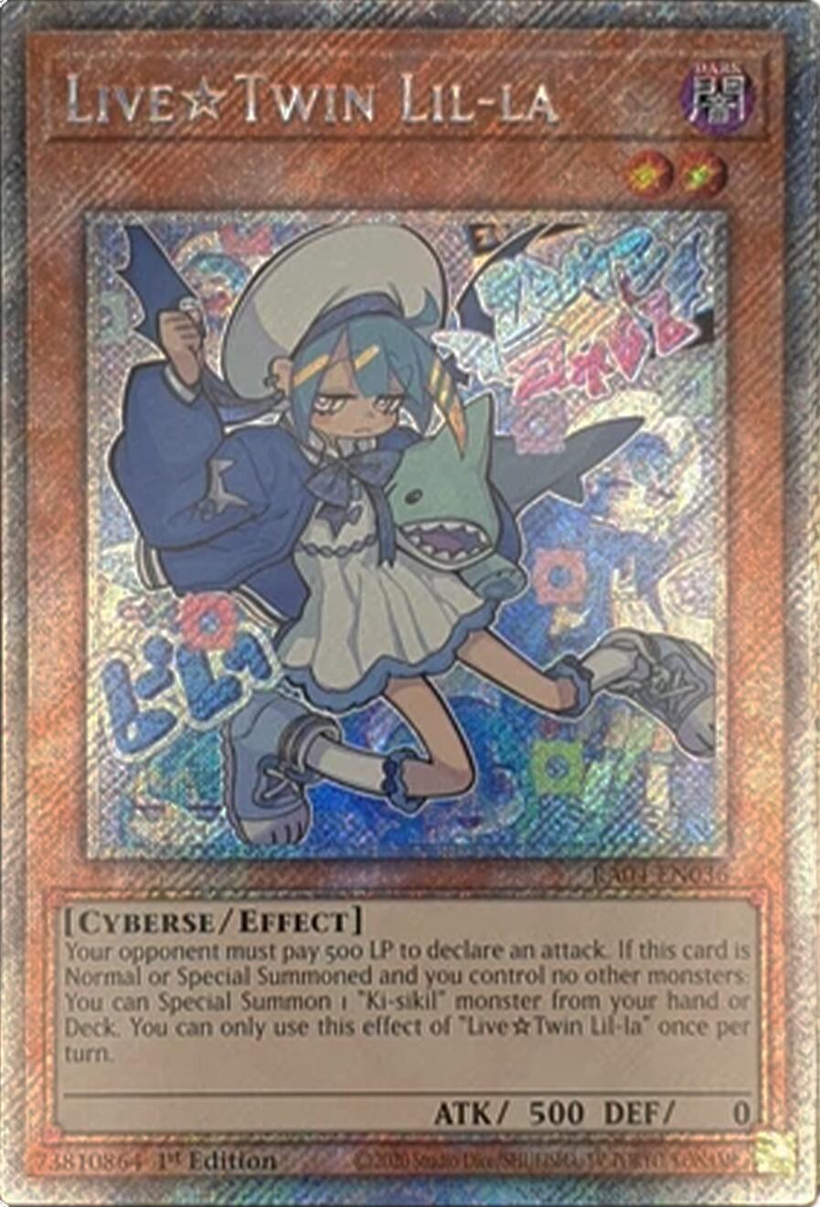 LiveTwin Lil-la [RA04-EN036] Platinum Secret Rare | The CG Realm