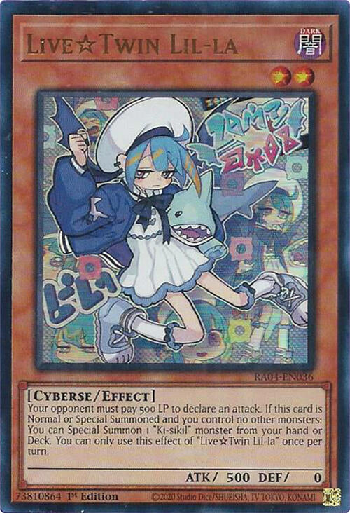 LiveTwin Lil-la [RA04-EN036] Ultra Rare | The CG Realm