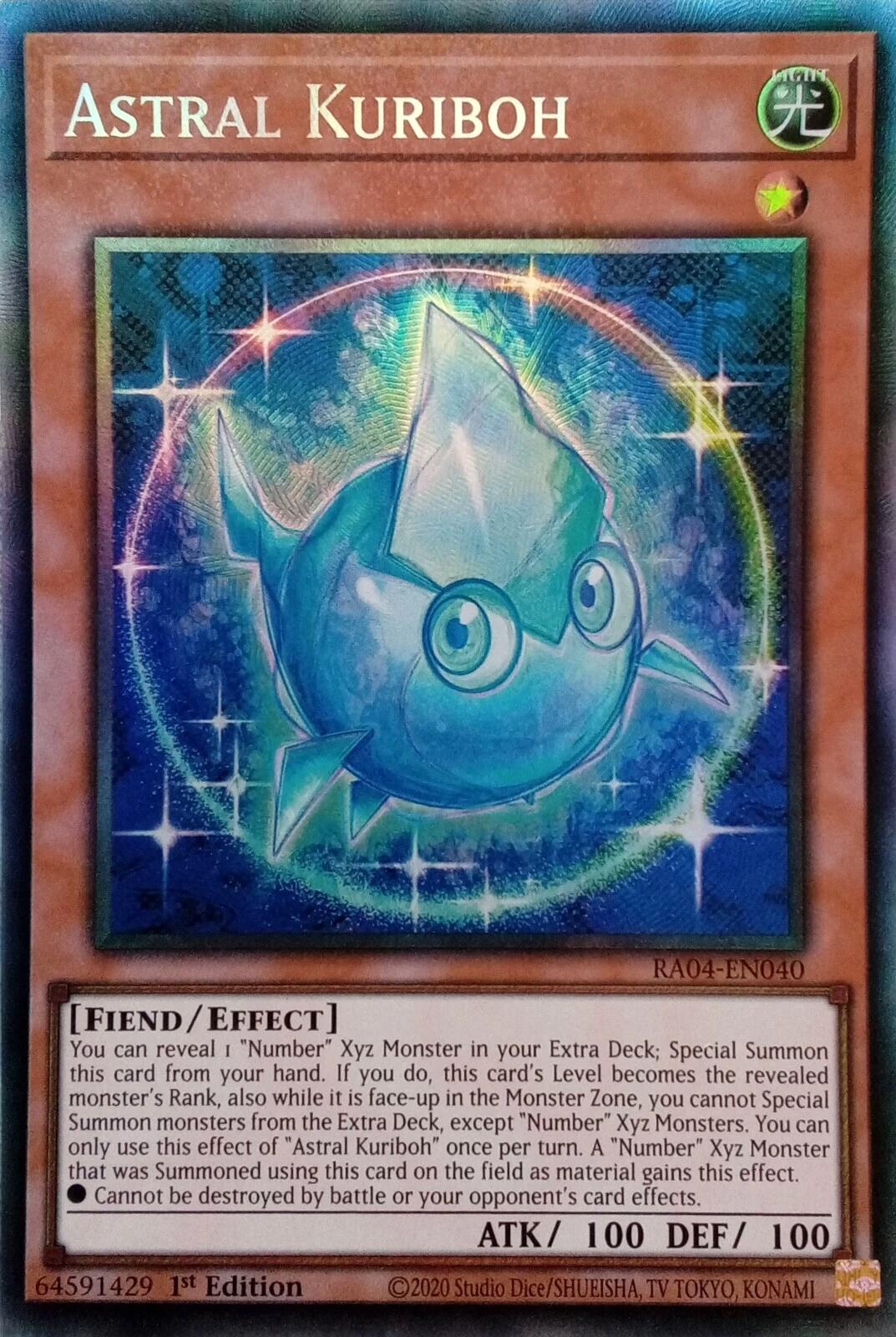 Astral Kuriboh [RA04-EN040] Prismatic Collector's Rare | The CG Realm