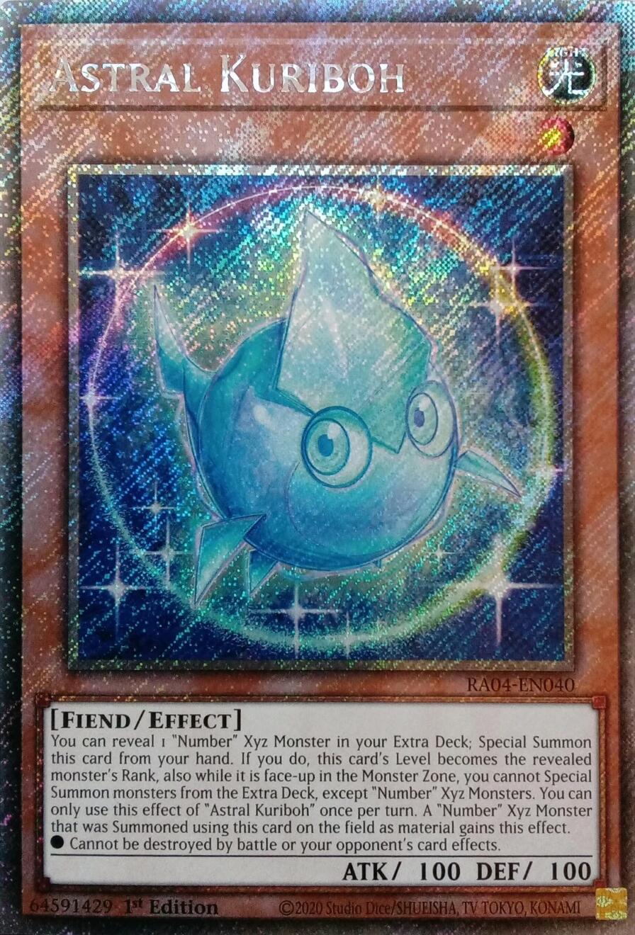 Astral Kuriboh [RA04-EN040] Platinum Secret Rare | The CG Realm