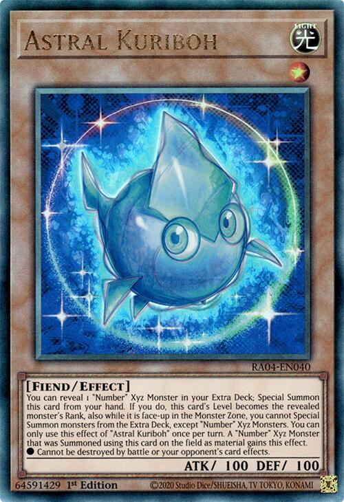 Astral Kuriboh [RA04-EN040] Prismatic Ultimate Rare | The CG Realm