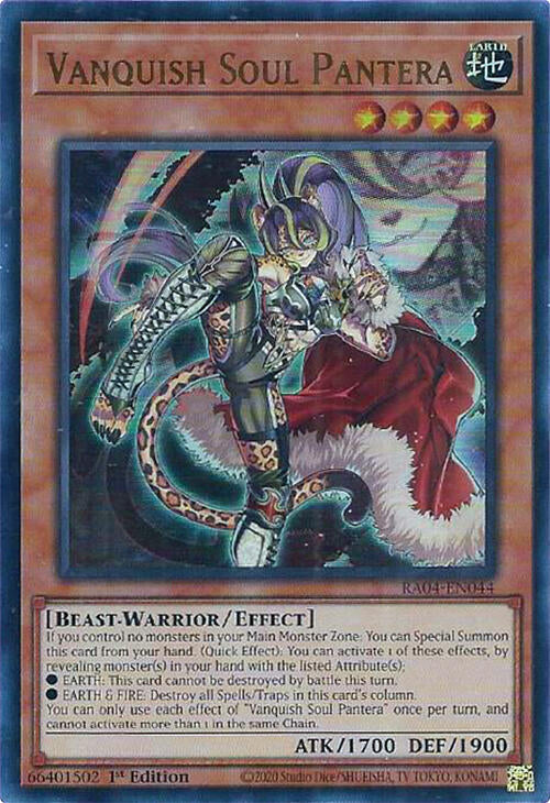 Vanquish Soul Pantera [RA04-EN044] Ultra Rare | The CG Realm