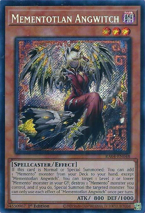 Mementotlan Angwitch [RA04-EN048] Secret Rare | The CG Realm