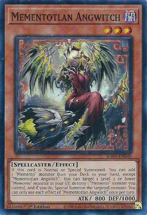 Mementotlan Angwitch (RA04-EN048) - Quarter Century Stampede 1st Edition