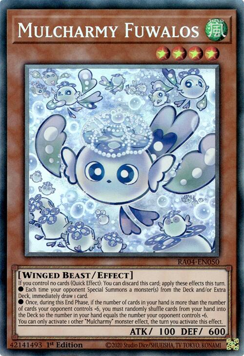 Mulcharmy Fuwalos [RA04-EN050] Prismatic Collector's Rare | The CG Realm