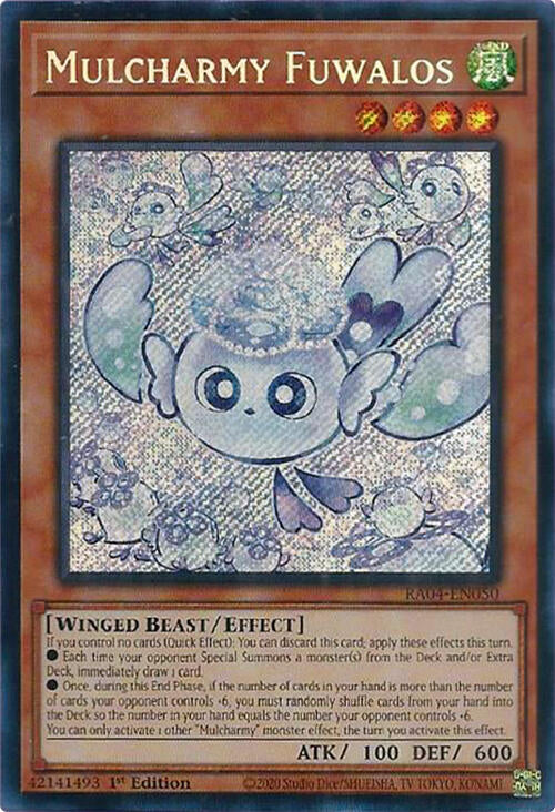 Mulcharmy Fuwalos [RA04-EN050] Secret Rare | The CG Realm