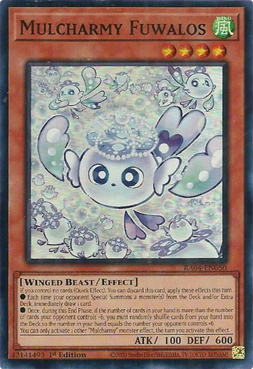 Mulcharmy Fuwalos [RA04-EN050] Super Rare | The CG Realm