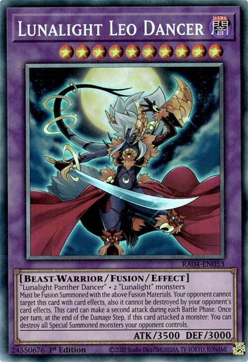 Lunalight Leo Dancer [RA04-EN053] Prismatic Collector's Rare | The CG Realm
