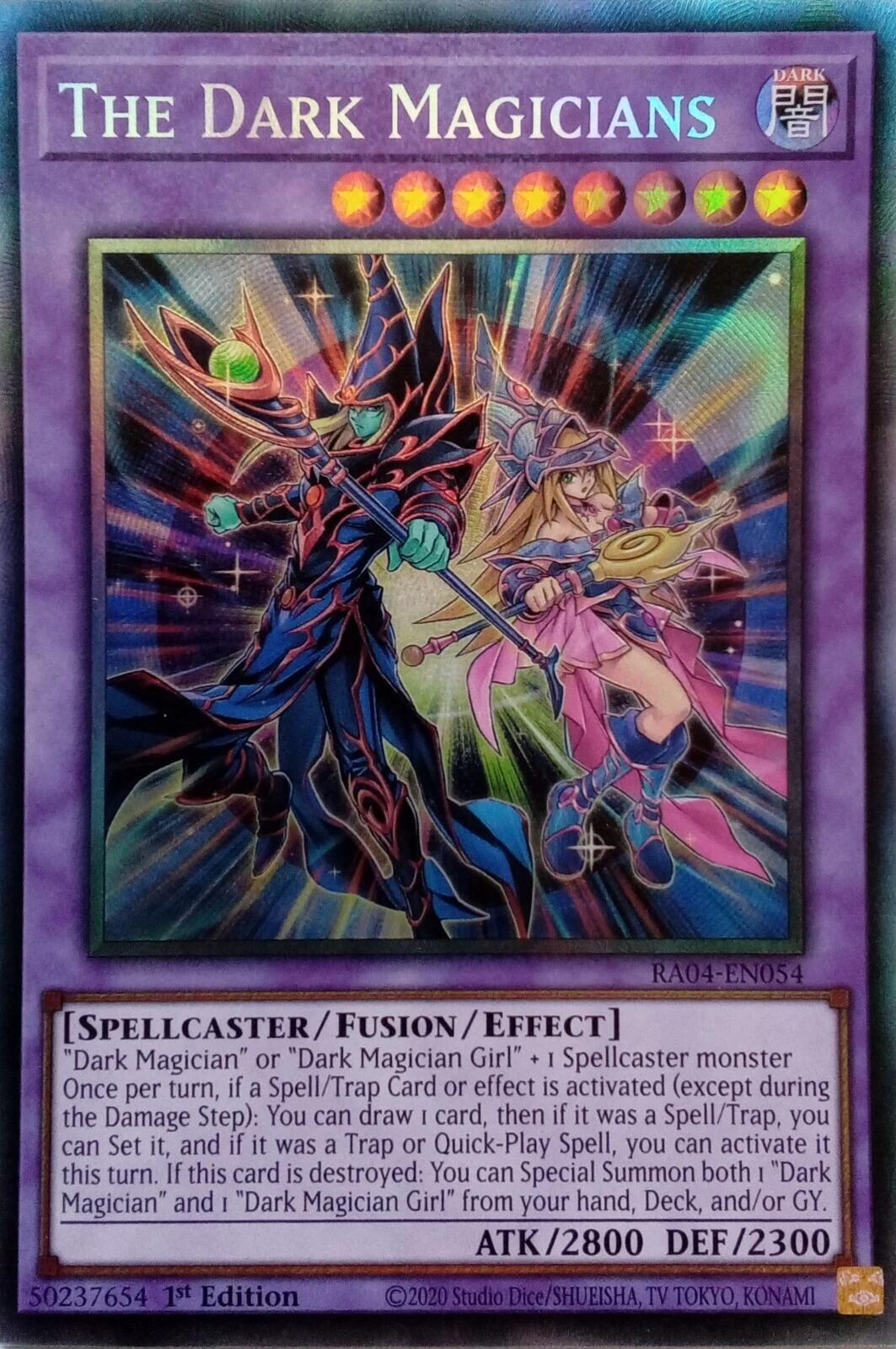 The Dark Magicians [RA04-EN054] Prismatic Collector's Rare | The CG Realm