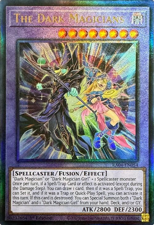 The Dark Magicians [RA04-EN054] Prismatic Ultimate Rare | The CG Realm
