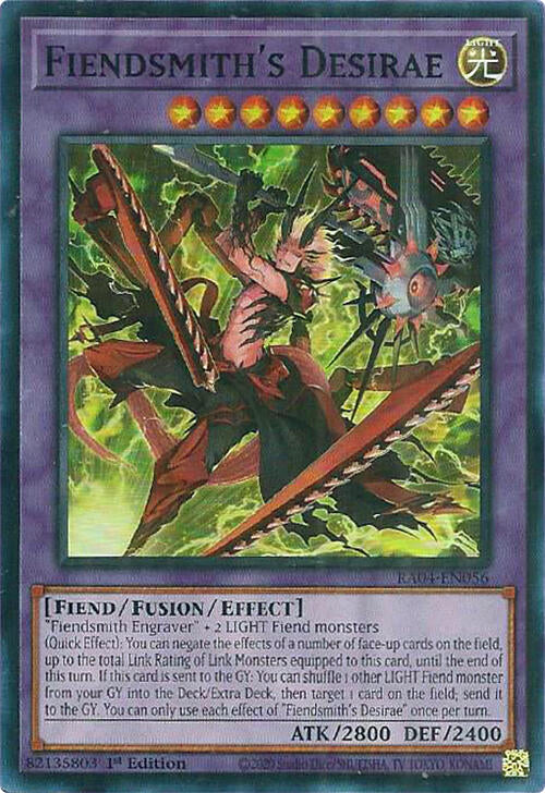 Fiendsmith's Desirae [RA04-EN056] Super Rare | The CG Realm