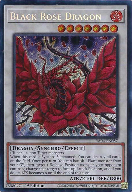Black Rose Dragon [RA04-EN057] Secret Rare | The CG Realm