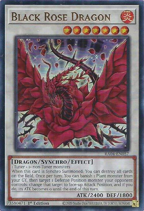 Black Rose Dragon [RA04-EN057] Ultra Rare | The CG Realm