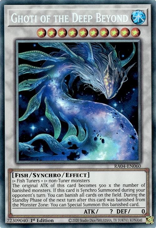 Ghoti of the Deep Beyond [RA04-EN060] Prismatic Collector's Rare | The CG Realm