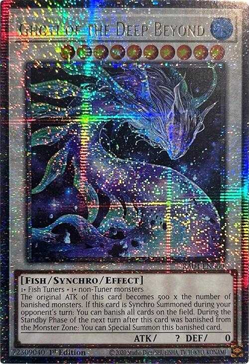 Ghoti of the Deep Beyond [RA04-EN060] Quarter Century Secret Rare | The CG Realm