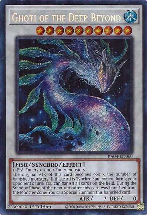 Ghoti of the Deep Beyond [RA04-EN060] Secret Rare | The CG Realm
