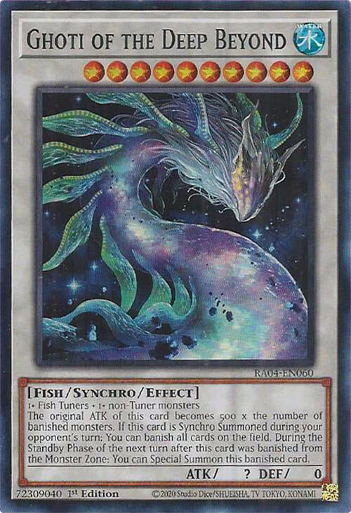 Ghoti of the Deep Beyond [RA04-EN060] Super Rare | The CG Realm