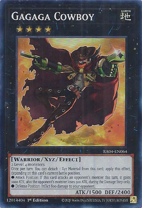 Gagaga Cowboy [RA04-EN064] Super Rare | The CG Realm